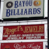 Sign at Bayou Billiards Baton Rouge, LA