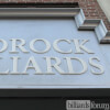 Signage Above Bedrock Billiards of Washington, DC
