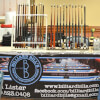 Custom Cues at Billiard Bill's booth at the Super Billiards Expo