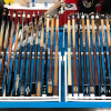 Custom Pool Cues at Billiard Bill's Super Billiards Expo Booth