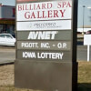 Billiard & Spa Gallery Cedar Rapids, IA Signage
