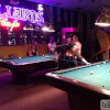 Playing Pool at Billiards Cafe of Lodi, NJ