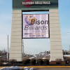 Bison Billiards on the Eastern Hills Mall Sign in 2018