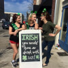 Amber, Lindsay, Megan St. Paddys Day BJ Billiards