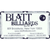 Blatt Billiards New York Forbes Magazine Ad Sept 2005
