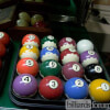 Antique Billiard Balls at Blatt Billiards Showroom New York, NY