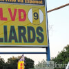 Blvd Billiards Sign in Jonesboro, GA