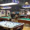 Shooting Pool at Bob's Billiards of New Braunfels, TX