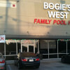 Store front at Bogie's West Pool Hall in Houston, TX