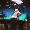 Shooting Pool at Boulevard Billiards Ocala, FL