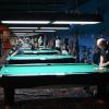 Shooting Pool at Boulevard Billiards Pool Hall in Ocala, FL