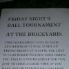 Brickyard Billiards Indianapolis, IN 9 Ball Tourney
