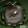 Miller Lite Clock Broadway Billiards Cafe New York, NY