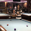 Shooting Pool at Carom Cafe Billiards Flushing, NY