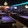 Playing Pool at Centenario Pool & Bar of Houston, TX