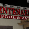 Sign for the Centenario Pool & Bar Pool Hall Houston, TX