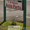 Sign at Century Snooker Club New Glasgow, NS