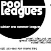 Pool League Flyer from Chalk Horse Lounge & Billiards Pocatello, ID