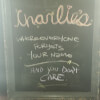 Sign at Charlie's Club Halifax, NS