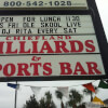 Signage for Chiefland Billiards of Chiefland, FL