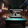 Shooting Pool at Club Billiards Wichita, KS Pool Hall