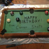 Birthday Cake at Corner Shots Carbondale, IL