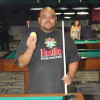 Cashier Henry at Cue-D's Pool Hall of Las Vegas, NV