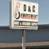 D&C Amusement Co Sign Kingsville, TX Storefront