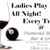 Diamond Billiards Bar & Grill Flyer, Rochester, NY