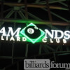 Storefront at Diamonds Billiard Club of Brea, CA