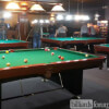 Shooting Pool at Dooly's Prospect St in Fredericton, NB