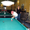 Playing Billiards at Dooly's St Stephen, NB
