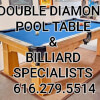 Double Diamond Pool Table & Billiard Specialists Flyer, Wyoming, MI