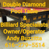 Flyer for Double Diamond Pool Table & Billiard Specialists Wyoming, MI