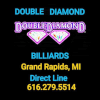 Flyer for Double Diamond Pool Table & Billiard Specialists Wyoming, MI