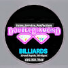 Flyer for Double Diamond Pool Table & Billiard Specialists Wyoming, MI 2025