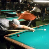 Shooting Pool at Eddy's Tavern McAllen, TX