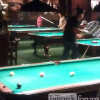 Shooting Pool at Eddy's Tavern McAllen, TX
