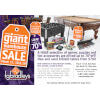 2011 F.G. Bradley's Warehouse Sale Flyer