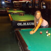 Shooting Pool at Fast Eddie's Edinburg, TX