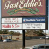 Fast Eddie's Odessa, TX Storefront Sign