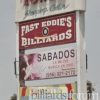 Fast Eddie's McAllen, TX Storefront Sign