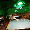 Shooting Pool at Fat Wally's of Cedar Rapids, IA