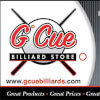 G Cue Billiard Store Tempe, AZ Business Card