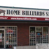 Store front at Home Billiards Sales & Service Vancouver, BC
