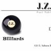 JZ Billiards Las Vegas, NV Business Card