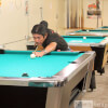 Playing Billiards at Kalihi Cue of Honolulu, HI