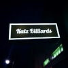 Sign at Katz Billiards Forest Grove, Oregon