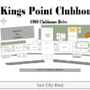 Kings Point Billiard Room in the Club House Sun City Center, FL