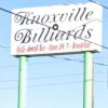 Sign at Knoxville Billiards of Knoxville, TN
